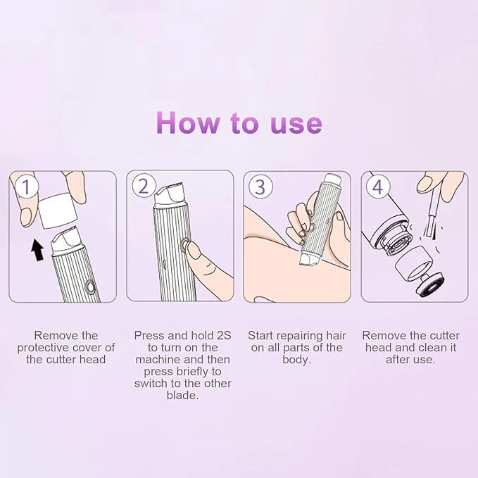 🪒 Double-Head Electric Shaver